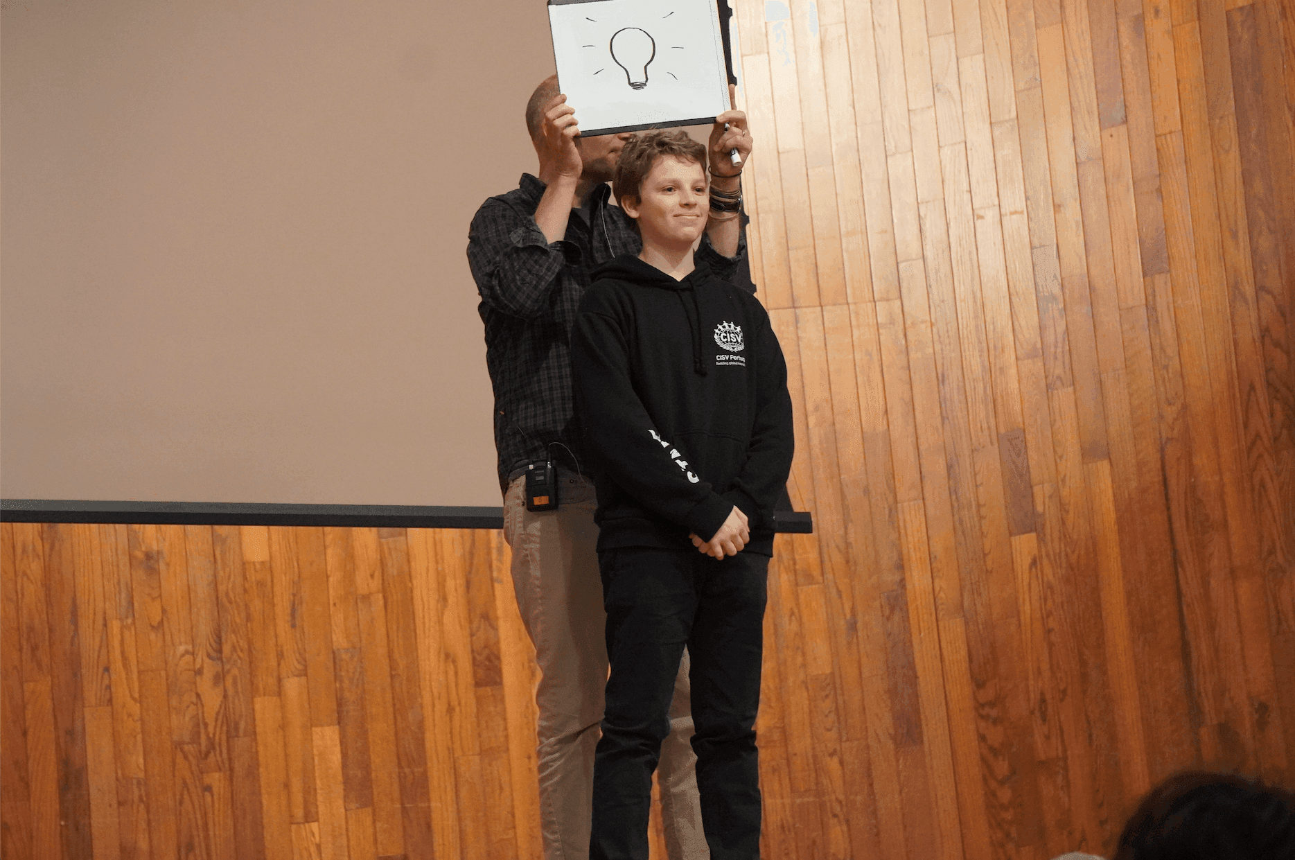 Big Nate Author Lincoln Peirce Speaks at Assembly