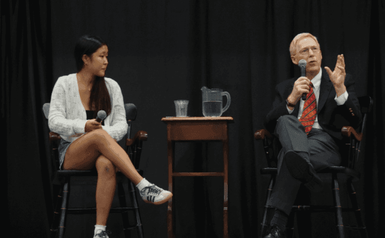 StuCo Interviews Rawson at Friday Assembly